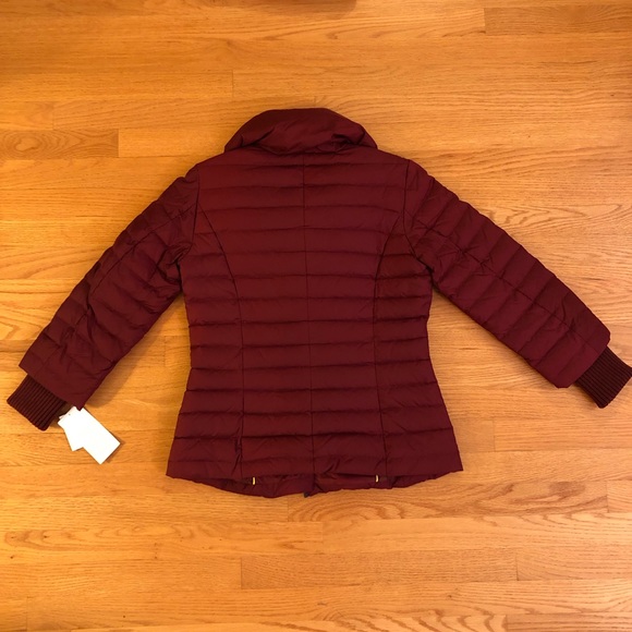NWT Asymmetrical Puffer Down Jacket - Picture 5 of 5